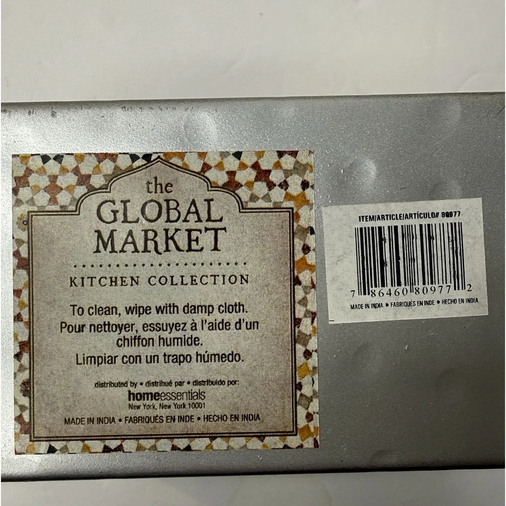 The Global Market Napkin Holder The Kitchen Collection Home Decor‎ Waffle Nickel